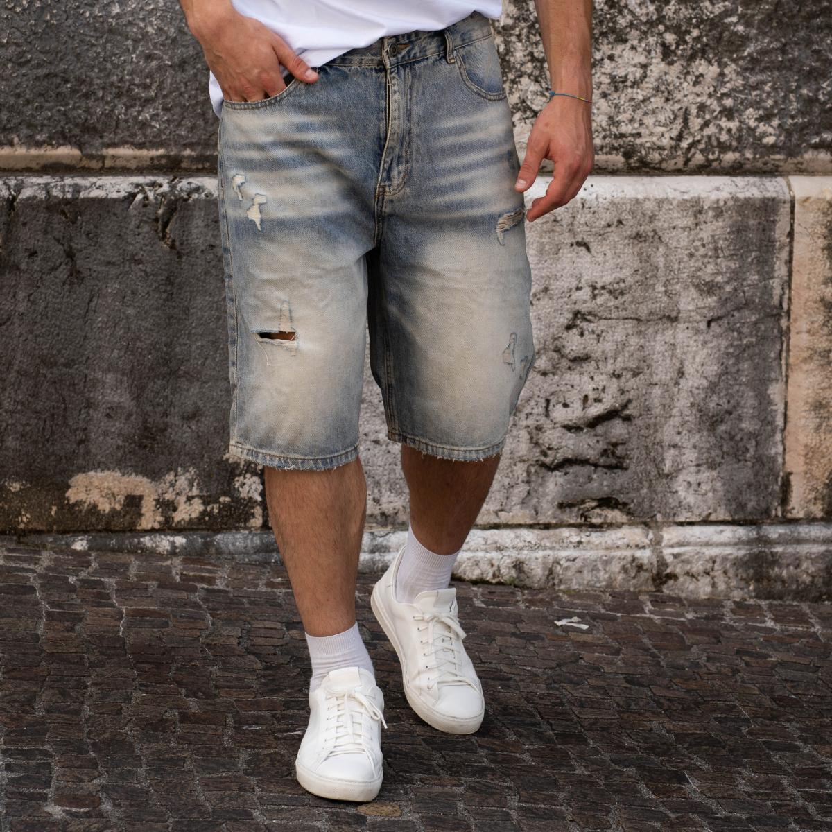Bermuda in jeans