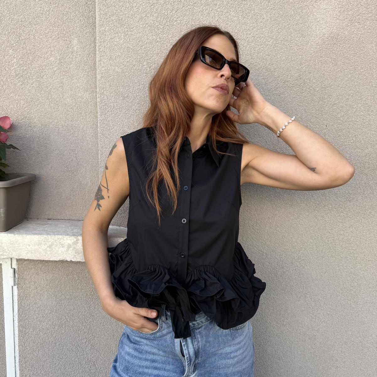 Camicia smanicata