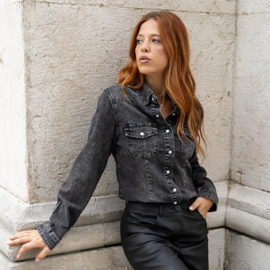 Camicia in denim