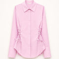 Camicia con lacci