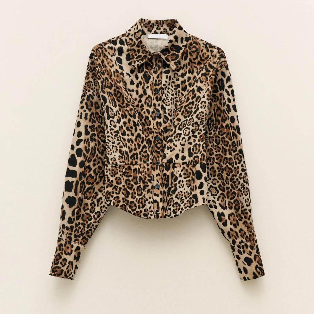 Camicia leopardata