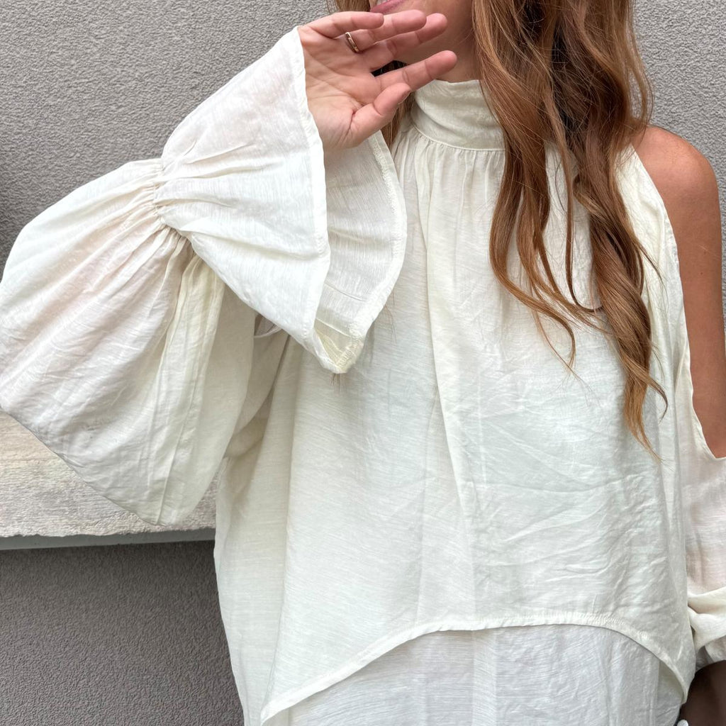 Camicia spalle scoperte