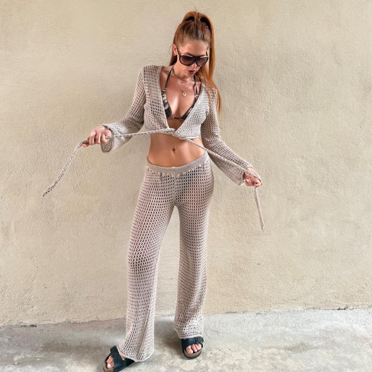 Coordinato mare con pantalone