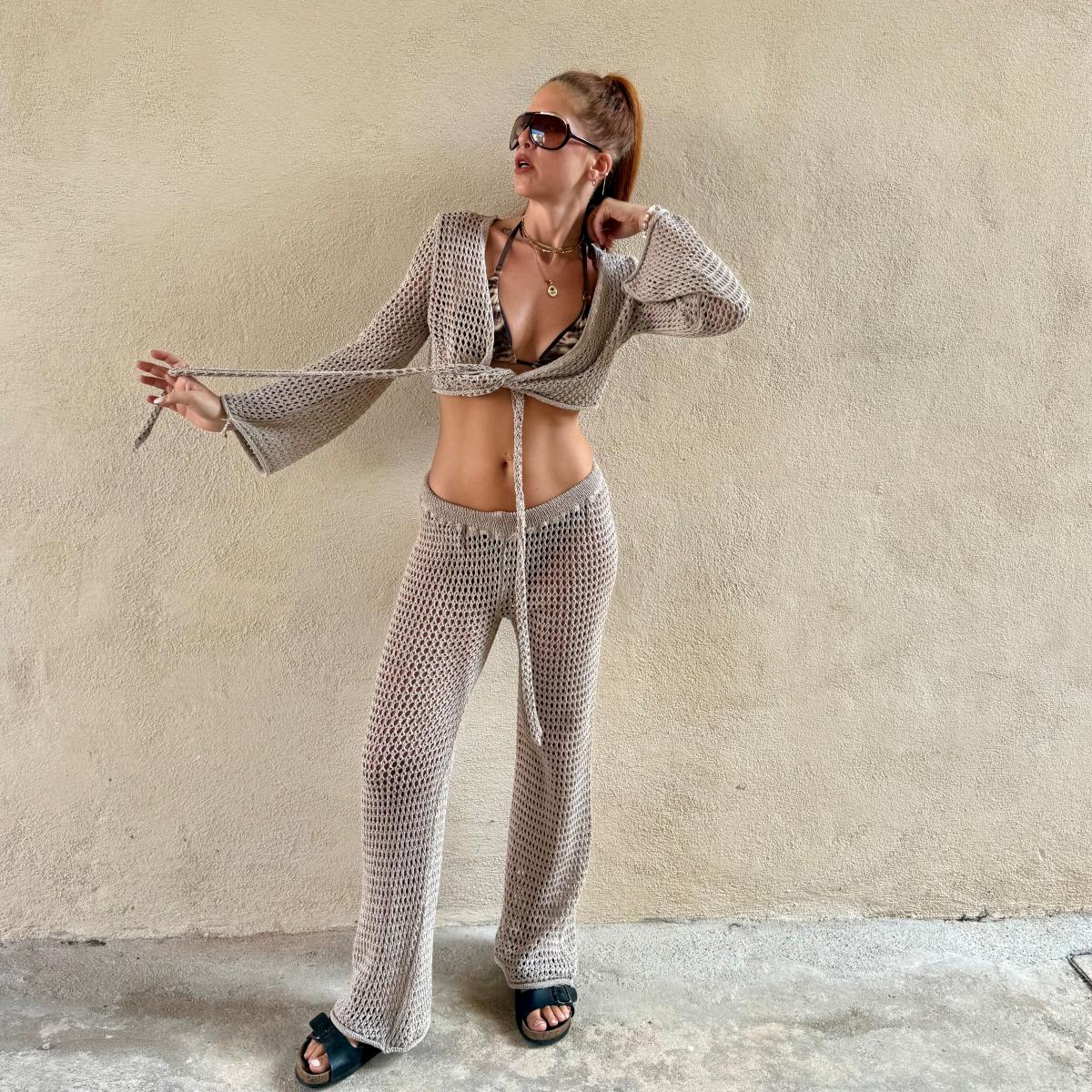 Coordinato mare con pantalone