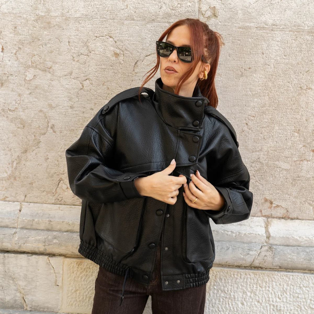 Bomber Collo a Fascetta