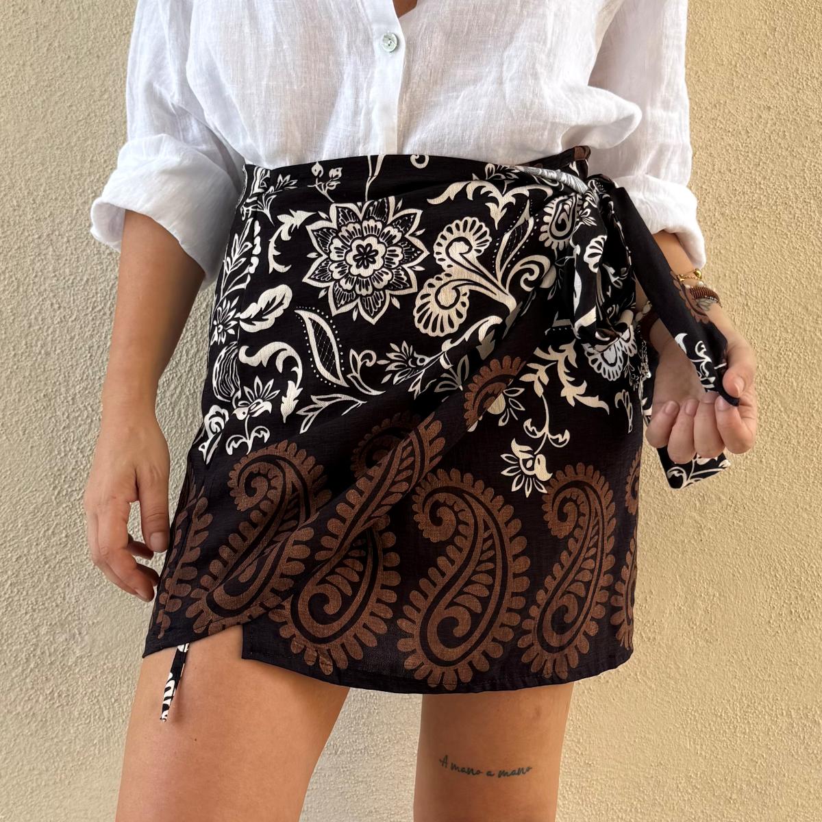 Completo estate: camicia in lino + pareo