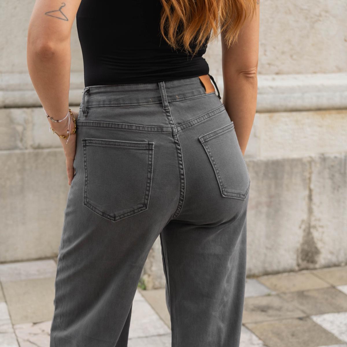 Jeans palazzo wide leg