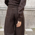 Jeans Balloon Marrone