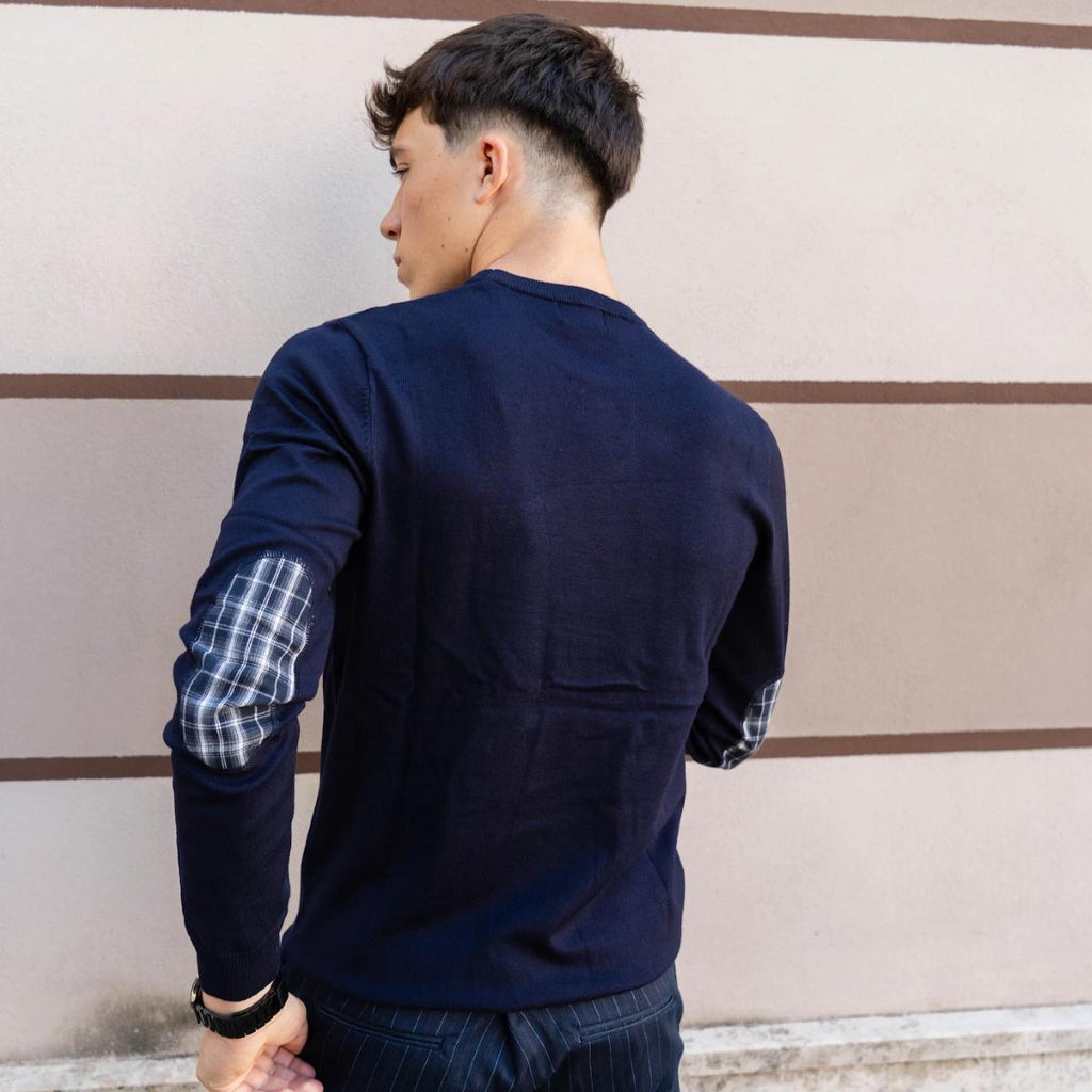 Maglia Girocollo con Toppa