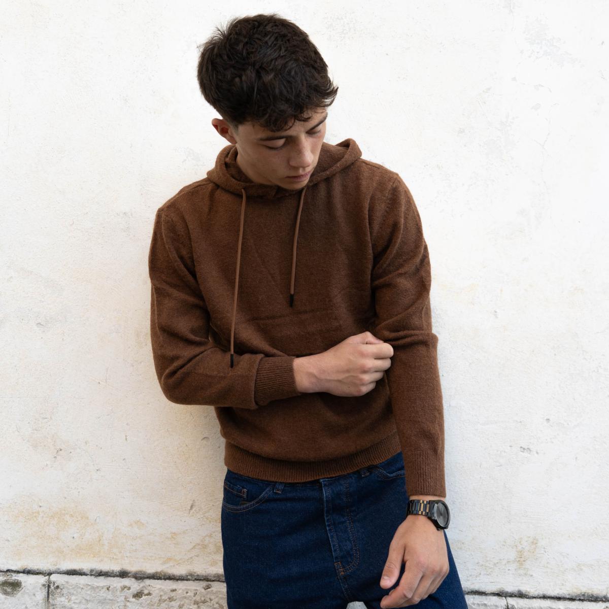 Maglione con Cappuccio