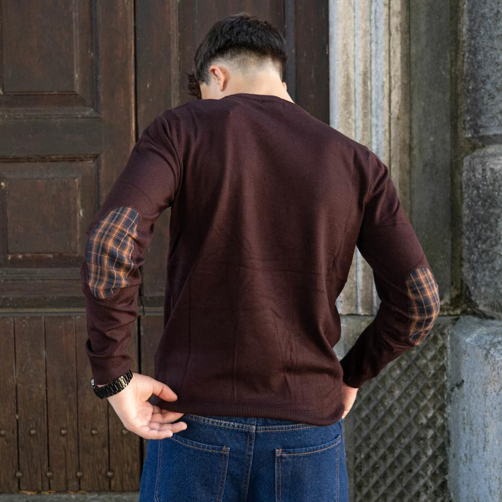 Maglia Girocollo con Toppa