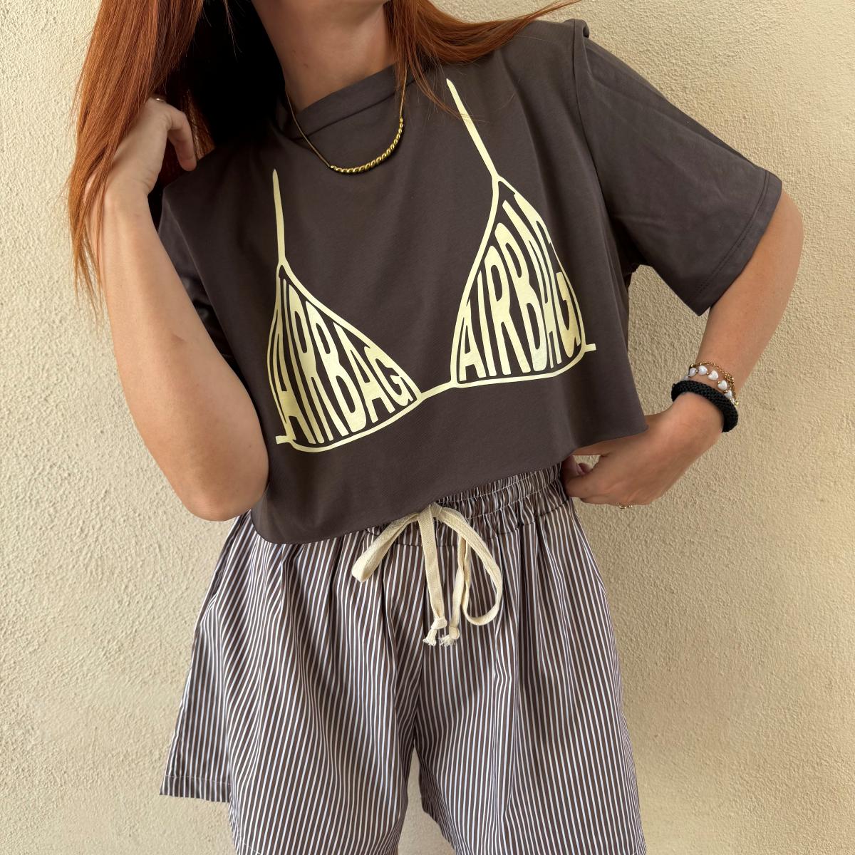 T-shirt crop