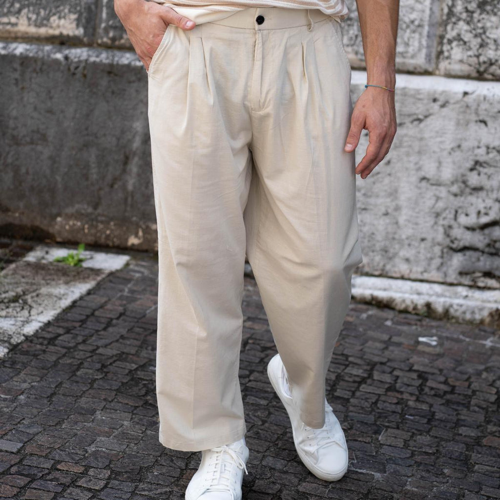 Pantalone gamba dritta