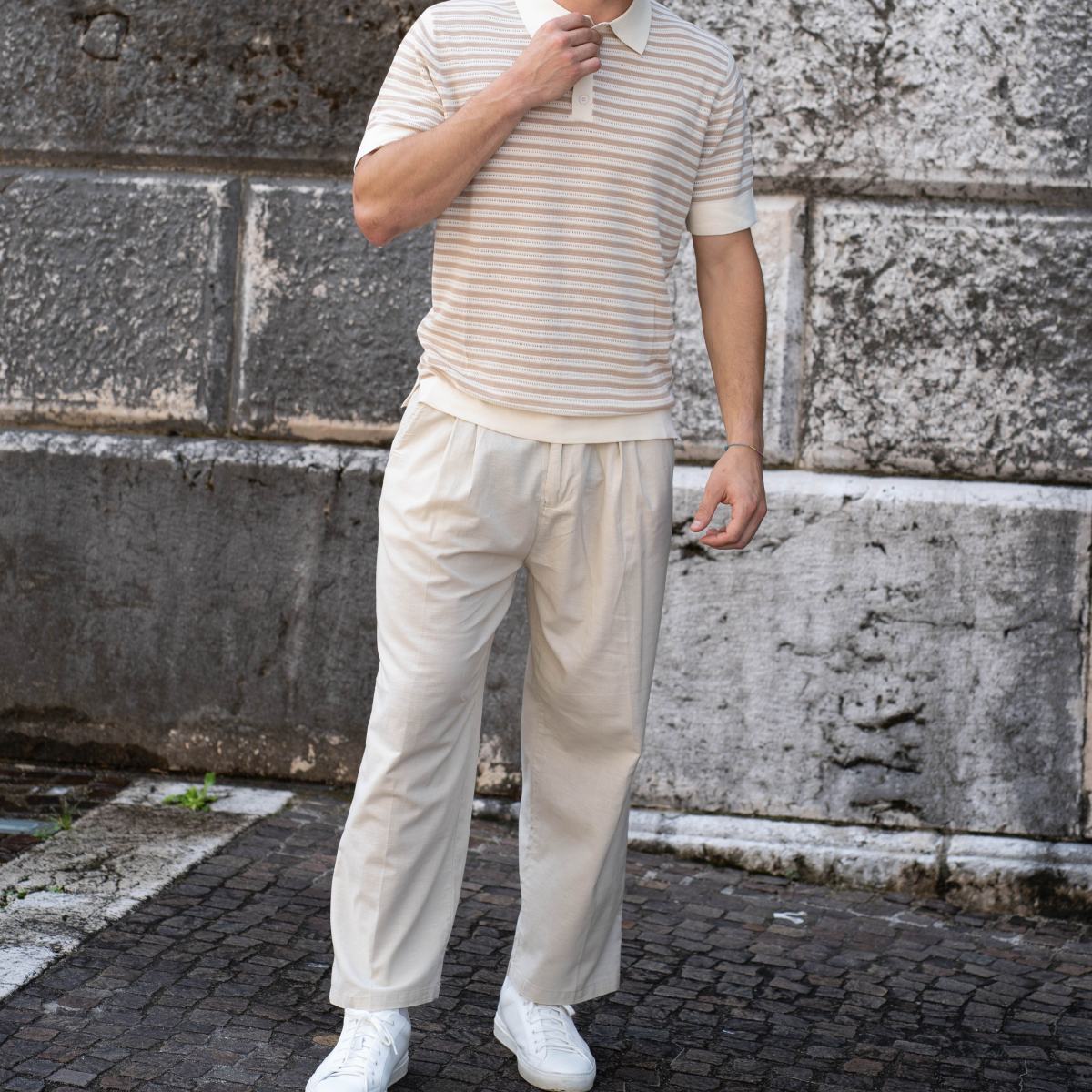 Pantalone gamba dritta