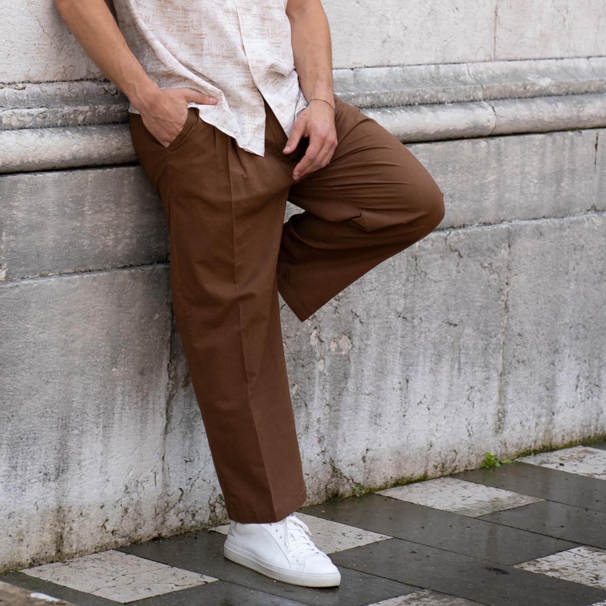 Pantalone gamba dritta