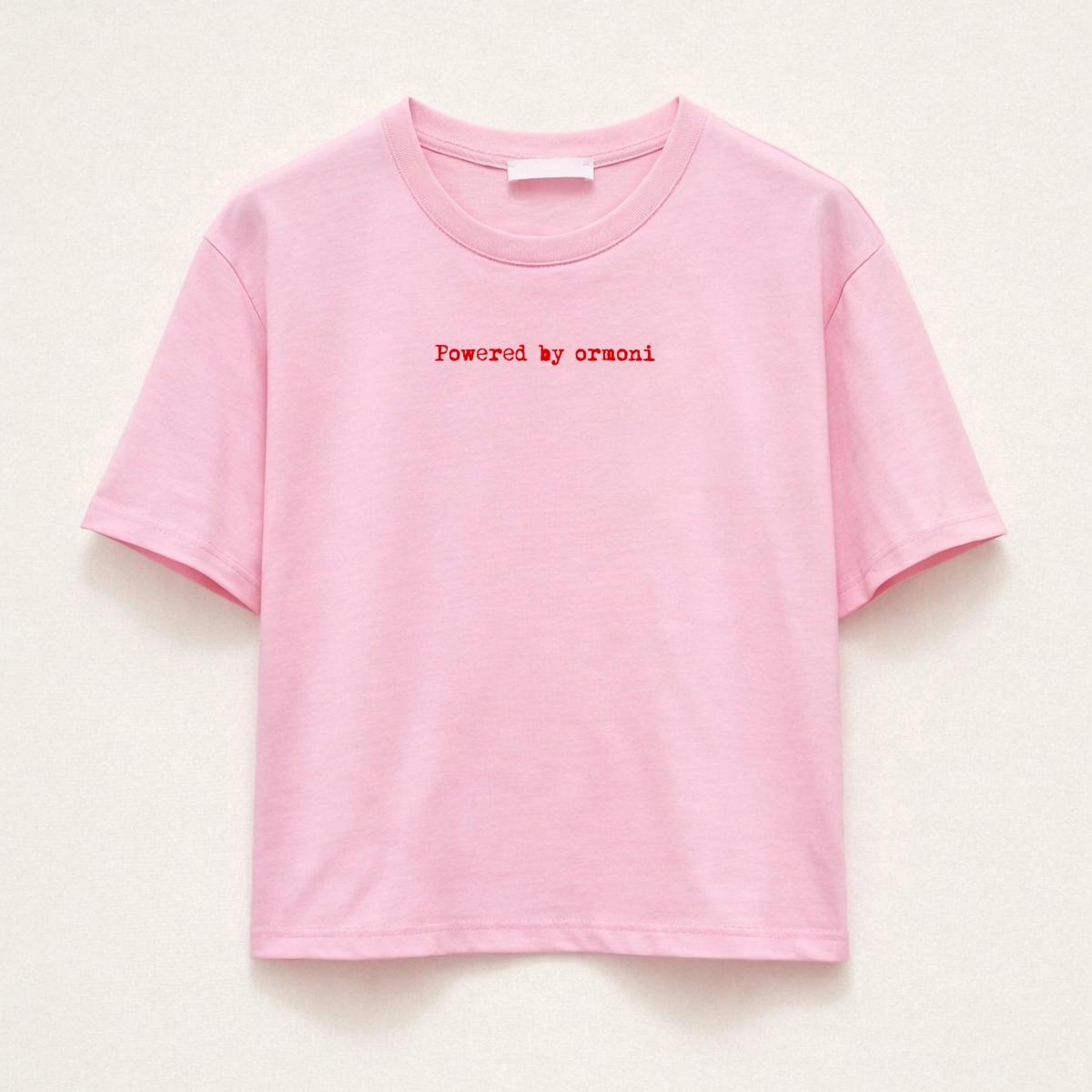 T-shirt powered by