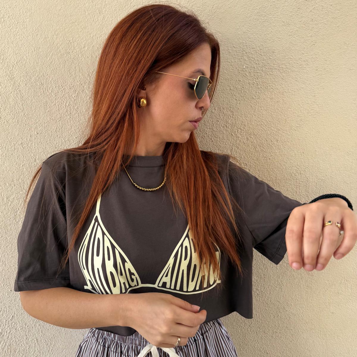T-shirt crop