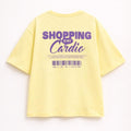 T-shirt over scritta