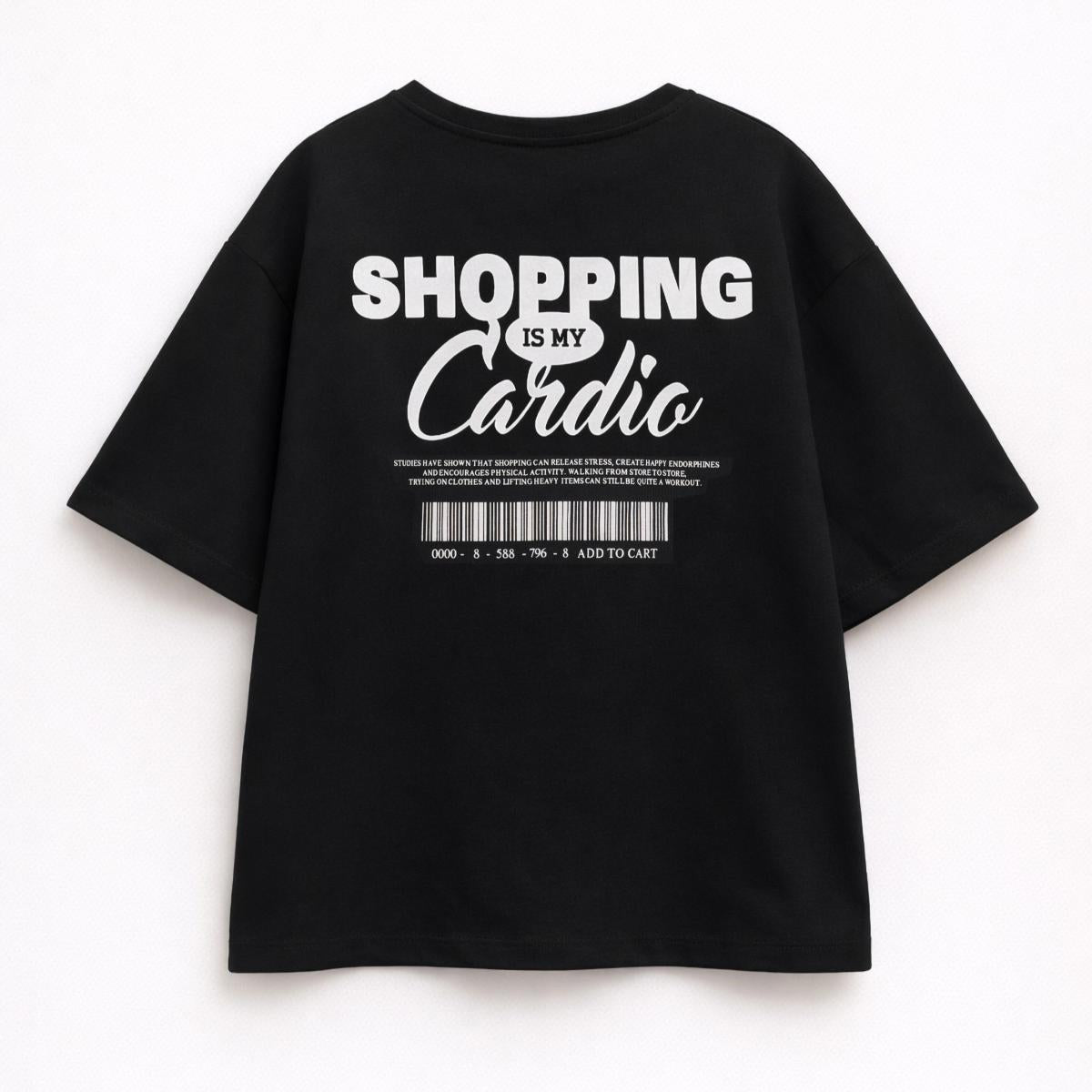 T-shirt over scritta