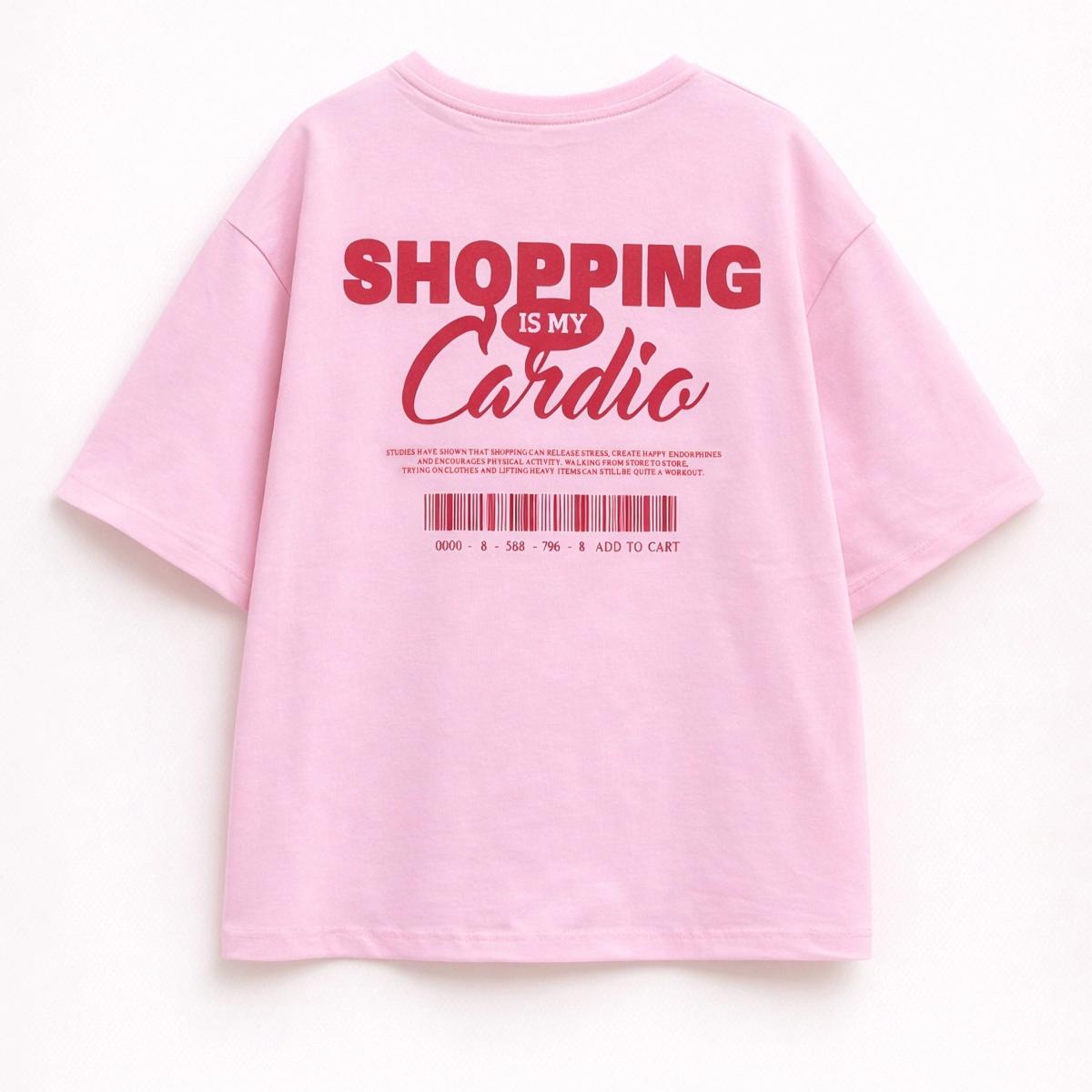 T-shirt over scritta