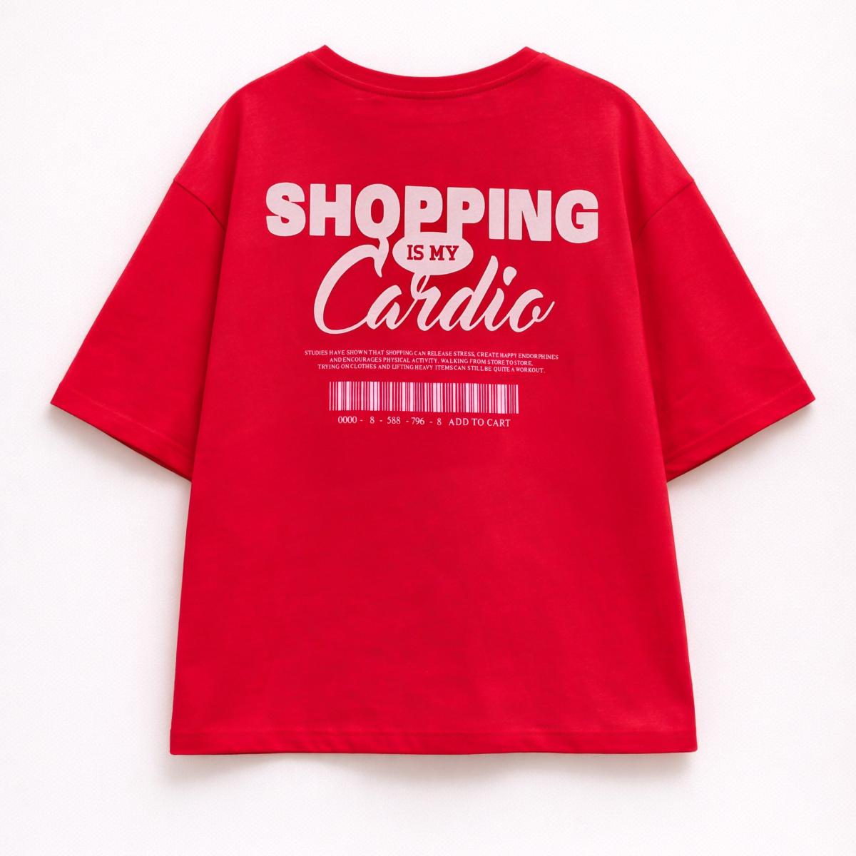 T-shirt over scritta