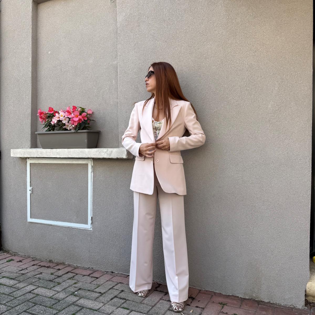 Tailleur rosa